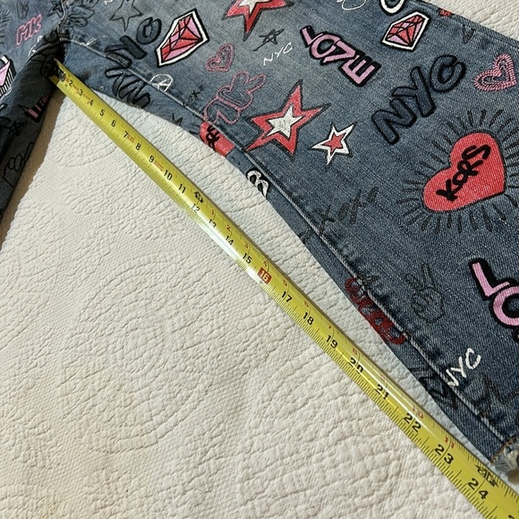 Michael Kors Limited Edition Button Fly, Flare, Crop. Size 6 - Picture 6 of 12